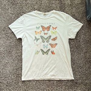 Urban Outfitters “Papillons” Graph T-Shirt